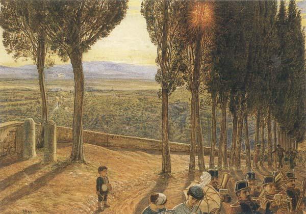 William Holman Hunt Festa at Fiesole Germany oil painting art